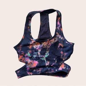 *SALE* Tye-dye racerback sports bra | MONO B | medium